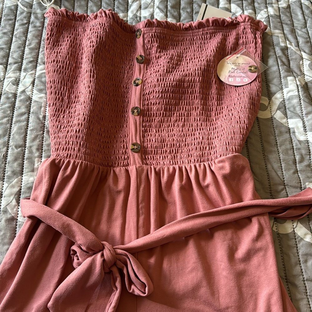 Pink Short rumpper - Picture 2 of 4